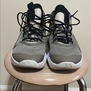 Nike Gray and Black Sneakers